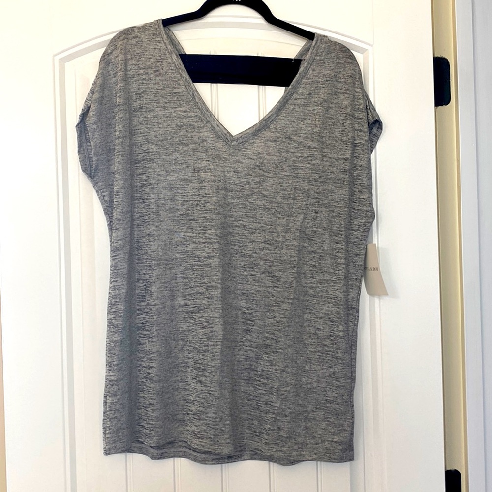 Stella and Dot top, silver shimmer.  Size XL